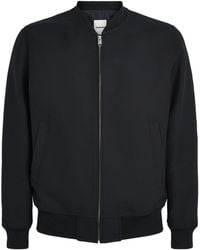 Sandro - Wool-Blend Bomber Jacket - Lyst