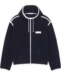 Givenchy - Wool Zip-Up Hoodie - Lyst