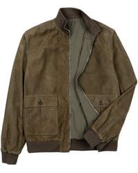 Valstar - Suede Reversible Ino Bomber Jacket - Lyst