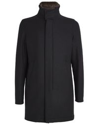 Herno - Wool-Blend Car Coat - Lyst