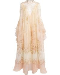 Zimmermann - Silk Hypnotic Maxi Dress - Lyst