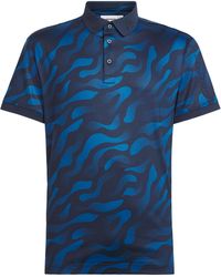 J.Lindeberg - Tour Tech Printed Polo Shirt - Lyst
