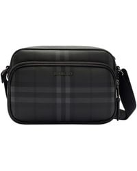 Burberry - City Check Pocket Cross-Body Bag - Lyst