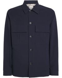 Paul Smith - Seersucker Twin-Pocket Overshirt - Lyst