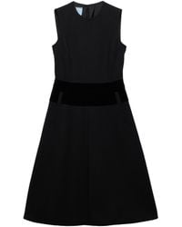 Prada - Natté Fabric Dress - Lyst