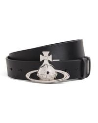 Vivienne Westwood - Leather Orb Belt - Lyst