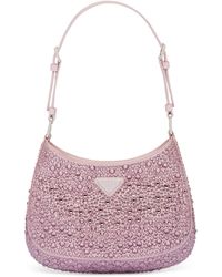 Prada - Embellished Cleo Shoulder Bag - Lyst
