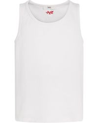 Séfr - Stretch-Cotton Cyril Tank Top - Lyst