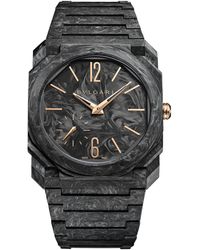 BVLGARI - Carbon Octo Finissimo Watch - Lyst