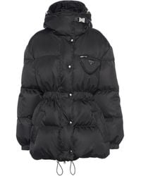 Prada - Re-Nylon Down Jacket - Lyst