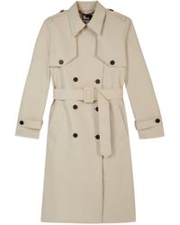 The Kooples - Belted Trench Coat - Lyst