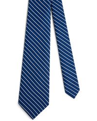 dunhill - Mulberry Silk Stripe Tie - Lyst