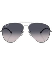 Ray-Ban - Metal Old Aviator Pilot Sunglasses - Lyst