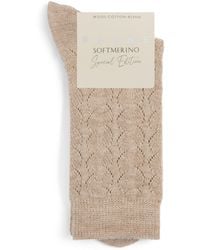 FALKE - Merino Wool-Cotton Socks - Lyst