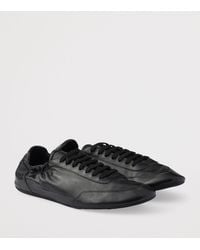 Prada - Leather Collapse Sneakers - Lyst