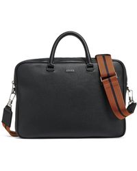 ZEGNA - Leather Edgy Briefcase - Lyst