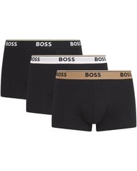 BOSS - Stretch-Cotton Power Trunks - Lyst