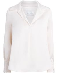 Claudie Pierlot - Satin Blouse - Lyst