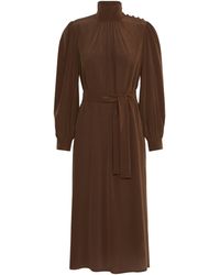Weekend by Maxmara - Silk Maxi Dress - Lyst
