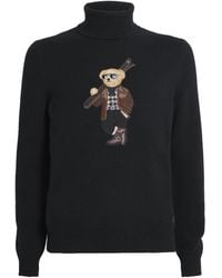 Ralph Lauren - Cashmere Polo Bear Rollneck Sweater - Lyst