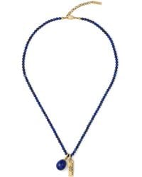 Givenchy - Lapis Lazuli Tape Necklace - Lyst