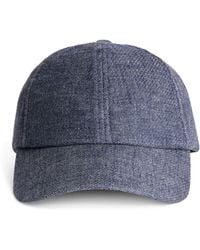 Sunspel - Cotton-Linen Twill Cap - Lyst