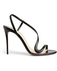 Christian Louboutin - Rosalie Leather Sandals 100 - Lyst
