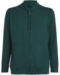 Derek Rose - Micro Modal Zipped Hoodie - Lyst