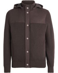 FIORONI CASHMERE - Virgin Wool Down Jacket - Lyst