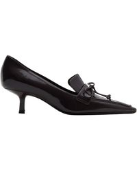 Burberry - Leather Storm Pumps - Lyst