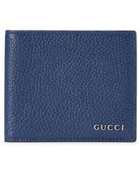Gucci - Leather Logo Bi-fold Wallet - Lyst