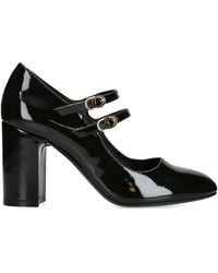 Stuart Weitzman - Leather Posh Mary Jane Pumps 40 - Lyst