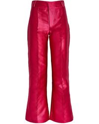 D'Estree - Yoshi Flared Tailored Trousers - Lyst