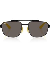 Ray-Ban - Scuderia Ferrari Collection Square Sunglasses - Lyst