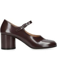 Maison Margiela - Leather Tabi Mary Jane Pumps 60 - Lyst