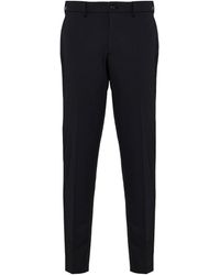 Prada - Stretch Slim Trousers - Lyst