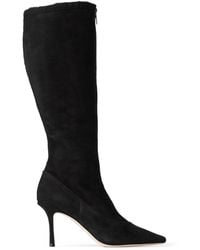 Jimmy Choo - Jozi 85 Suede Knee-High Boots - Lyst