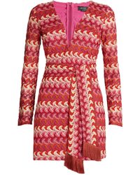 PATBO - X Harrods Crochet Mini Dress - Lyst