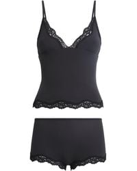 Skims - Fits Everybody Lace-Trim Cami And Shorts Set - Lyst