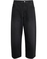 Studio Nicholson - Barrel-Leg Jeans - Lyst