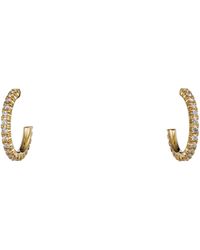 Cartier - Small And Diamond Étincelle De Hoop Earrings - Lyst
