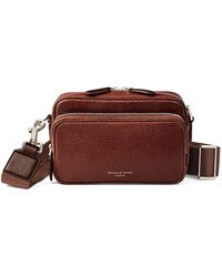 Aspinal of London - Reporter East West Messenger Bag - Lyst