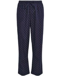 Derek Rose - Cotton Nelson Lounge Trousers - Lyst