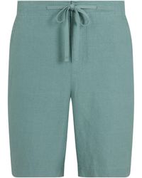 Vince - Linen Drawstring Shorts - Lyst