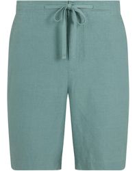 Vince - Linen Drawstring Shorts - Lyst