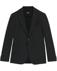 BOSS - Single-Breasted Slim Blazer - Lyst