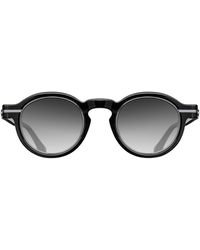Matsuda - Thick-frame Round Sunglasses - Lyst
