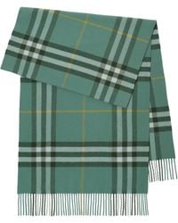 Burberry - Highgrove X Cashmere Check Scarf - Lyst