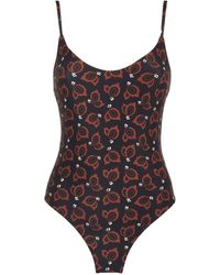 Matteau - Casablanca Print Scoop Swimsuit - Lyst