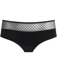 Chantelle - Lace-Detail Norah Shorty Briefs - Lyst